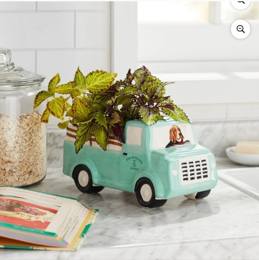 the PIONEER WOMAN brand new TRUCK PLANTER in original box